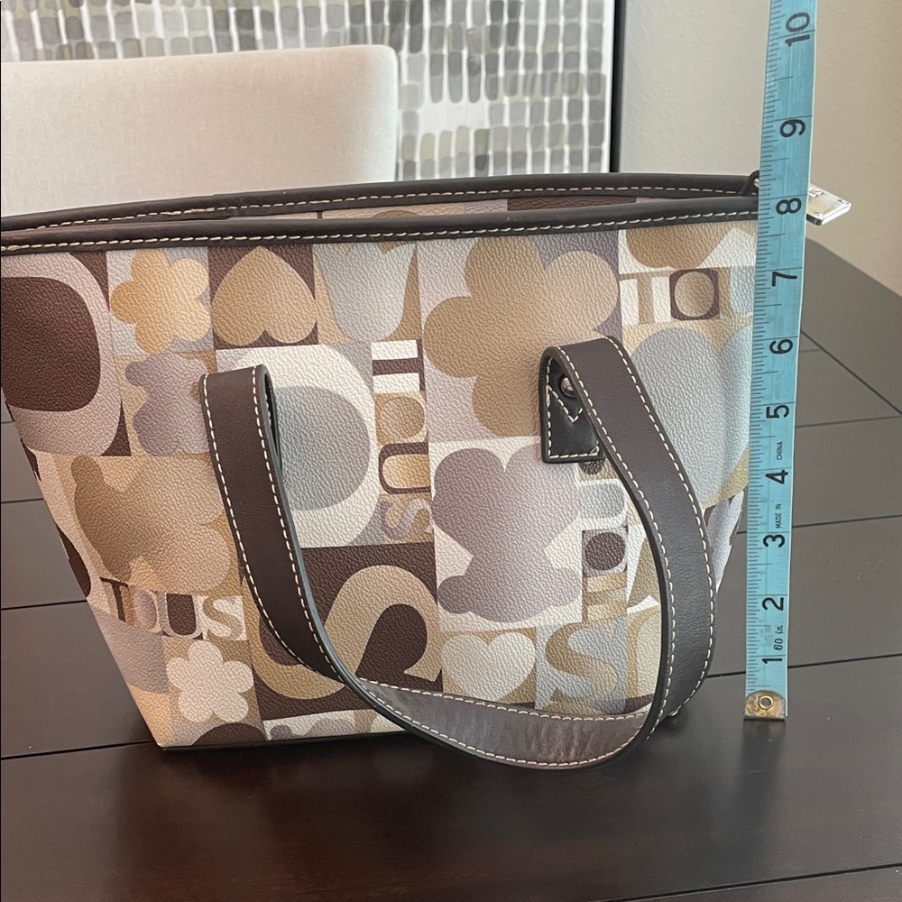 Tous Women's Beige and Brown Patterned Tote Bag - Picture 5 of 8